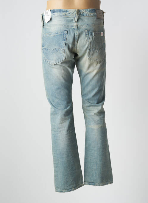 Jeans coupe droite bleu REPLAY pour homme