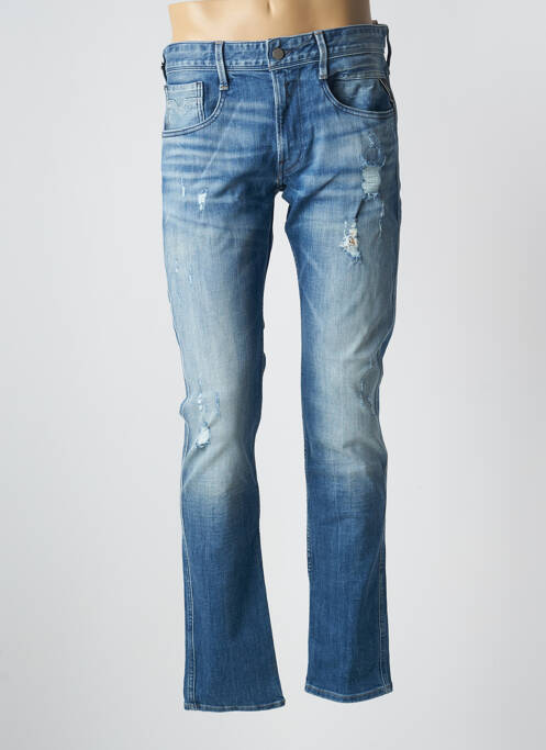 Jeans coupe slim bleu REPLAY pour homme