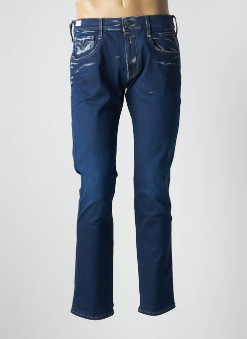 Jeans coupe slim bleu REPLAY pour homme