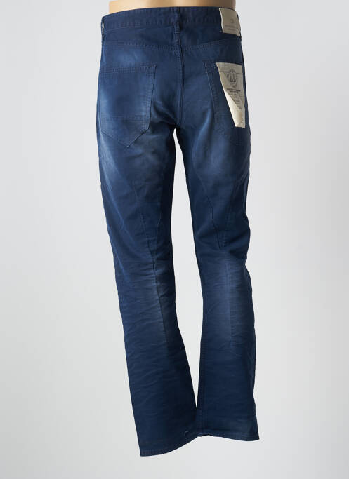 Pantalon droit bleu SCOTCH & SODA pour homme