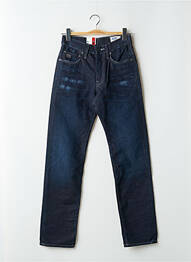 Jeans coupe droite fermeture boutonnée sur le devant taille normale bleu G STAR homme