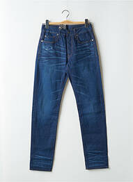 Jeans coupe slim fermeture boutonnée sur le devant taille normale bleu G STAR homme