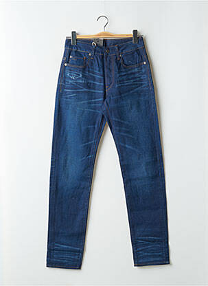 Jeans coupe slim fermeture boutonnée sur le devant taille normale bleu G STAR homme