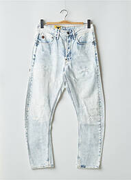 Jeans coupe slim fermeture boutonnée sur le devant taille haute bleu G STAR homme
