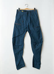 Pantalon slim fermeture zippée sous rabat boutonné taille normale bleu G STAR homme