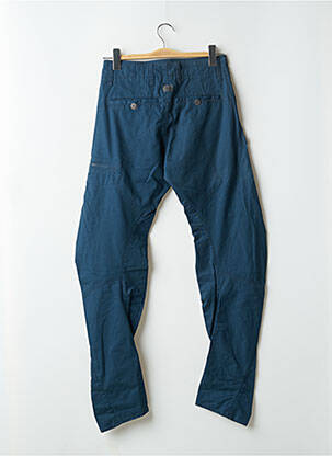 Pantalon slim fermeture zippée sous rabat boutonné taille normale bleu G STAR homme