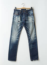 Jeans coupe slim stretch taille normale bleu DIESEL homme