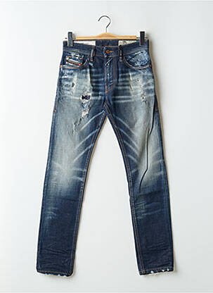 Jeans coupe slim stretch taille normale bleu DIESEL homme