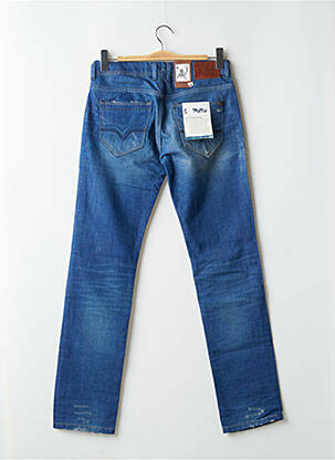 Jeans coupe slim effet usé délavé taille ajustable bleu PEPE JEANS garçon