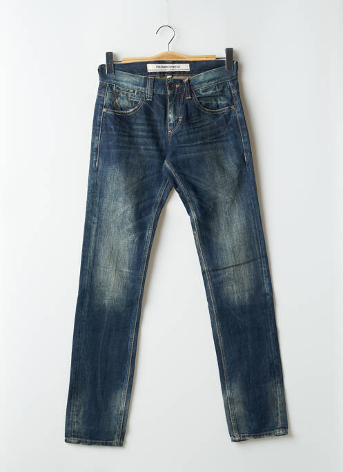 Jeans coupe slim poches taille normale bleu FREEMAN T.PORTER homme