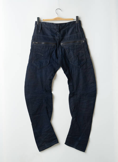 Jeans coupe droite fermeture boutonnée sur le devant taille normale bleu G STAR homme