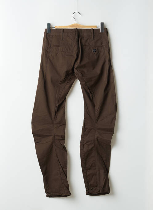 Pantalon chino marron G STAR pour homme