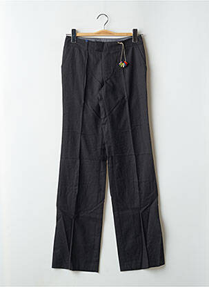 Pantalon chino taille normale taille normale gris LEON & HARPER femme