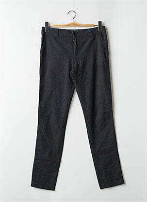 Pantalon slim taille normale taille normale gris LEON & HARPER femme