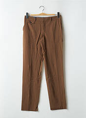 Pantalon droit marron LEON & HARPER pour femme seconde vue