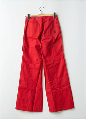 Pantalon flare taille normale taille normale rouge LA BRIGADA INTERNACIONAL femme
