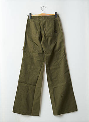 Pantalon flare taille normale taille normale vert LA BRIGADA INTERNACIONAL femme