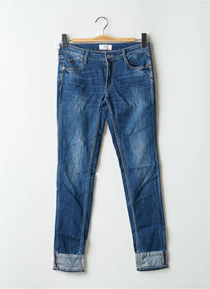 Jeans coupe slim taille basse taille basse bleu LE TEMPS DES CERISES femme
