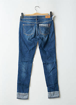 Jeans coupe slim taille basse taille basse bleu LE TEMPS DES CERISES femme
