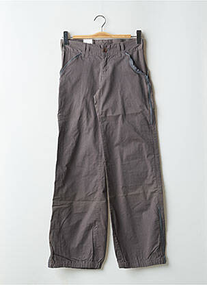 Pantalon droit taille à pinces taille basse gris LEVI'S femme