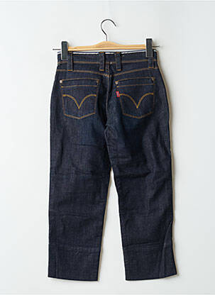 Pantacourt stretch taille basse bleu LEVI'S femme
