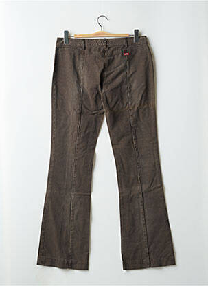 Jeans bootcut stretch taille basse marron MISS SIXTY femme