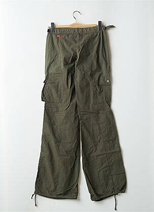 Pantalon cargo coupe droite taille basse vert MISS SIXTY femme