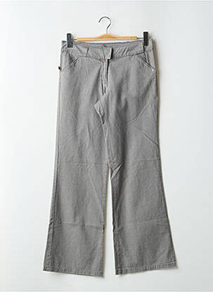 Pantalon flare stretch taille normale gris SESSUN femme