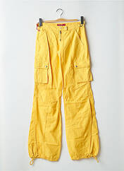 Pantalon cargo jaune MISS SIXTY pour femme seconde vue