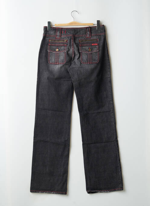 Jeans coupe droite noir MAGGIE pour femme