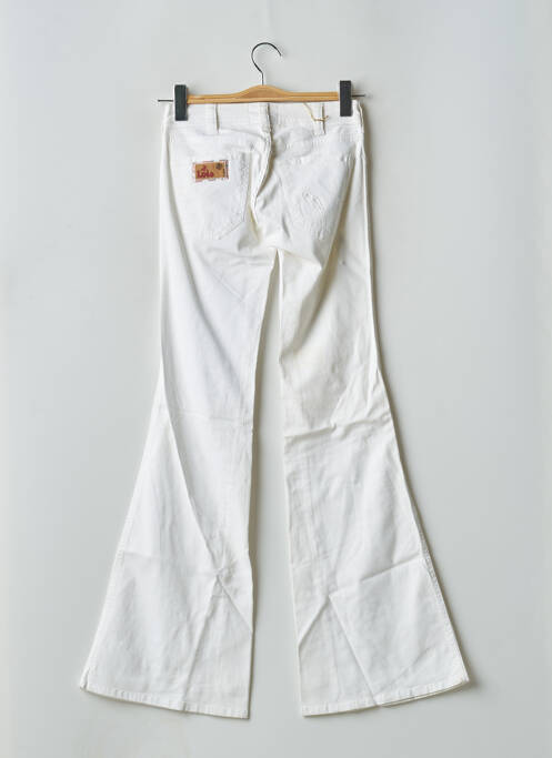 Pantalon flare blanc LOIS pour femme