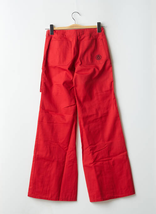 Pantalon flare rouge LA BRIGADA INTERNACIONAL pour femme