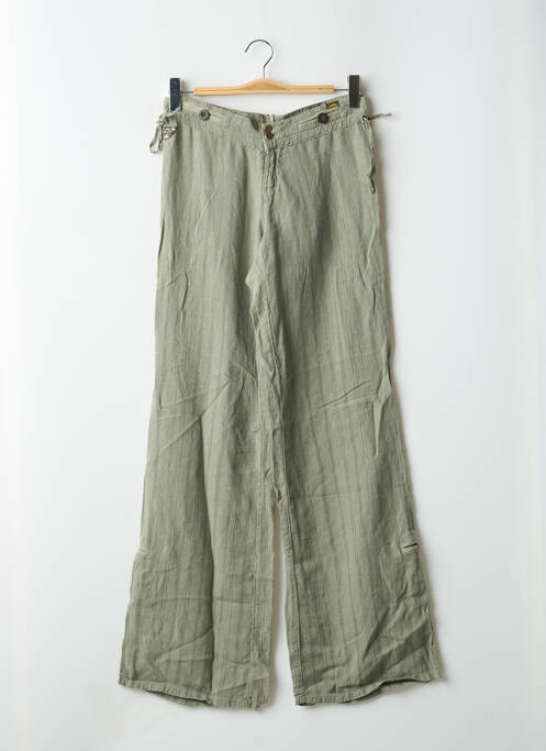 Pantalon flare vert LOIS pour femme