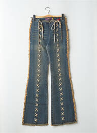 Jeans bootcut taille haute taille haute bleu NEW LONDON femme
