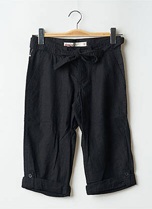 Pantacourt coupe droite noir ONLY femme