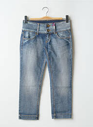 Jeans coupe slim taille basse taille basse bleu PHARD femme