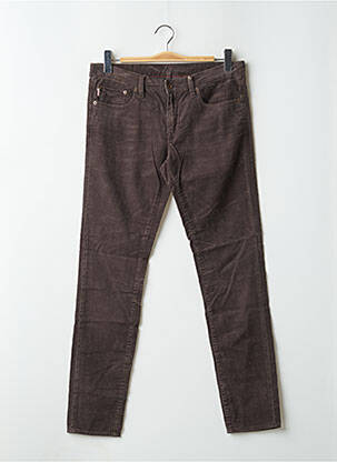Pantalon slim stretch taille normale marron RALPH LAUREN femme