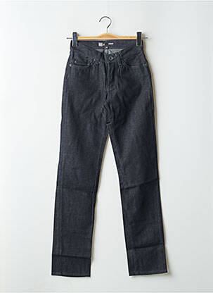 Jeans coupe slim poches taille haute bleu RWD femme