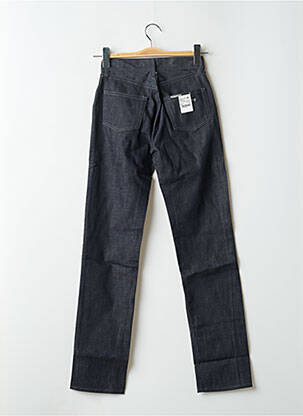 Jeans coupe slim poches taille haute bleu RWD femme