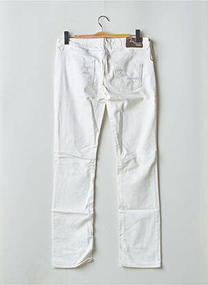 Jeans coupe droite taille basse taille basse beige RWD femme
