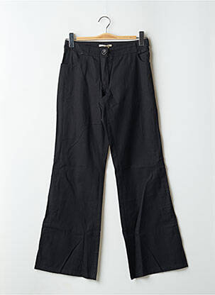 Pantalon flare taille normale taille normale noir SESSUN femme