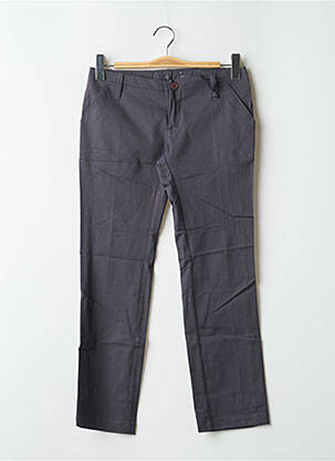 Pantalon chino taille basse taille basse bleu SPIRIT OF GANG femme