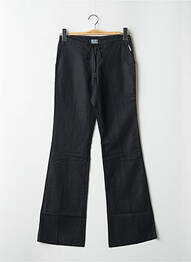 Pantalon flare taille normale taille normale noir TIM BARGEOT femme