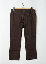 Pantalon chino marron SPIRIT OF GANG pour femme seconde vue