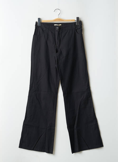 Pantalon flare taille normale taille normale noir SESSUN femme