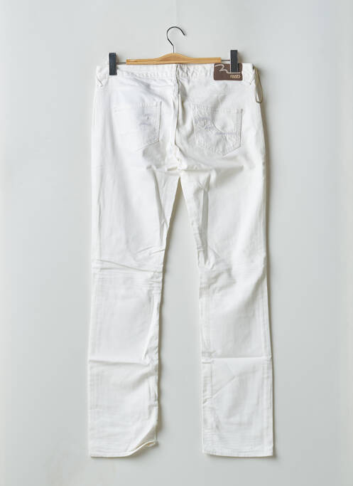 Jeans coupe droite beige RWD pour femme