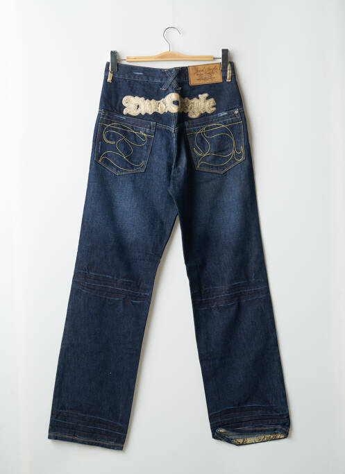 Jeans coupe droite bleu TWO ANGLE pour femme