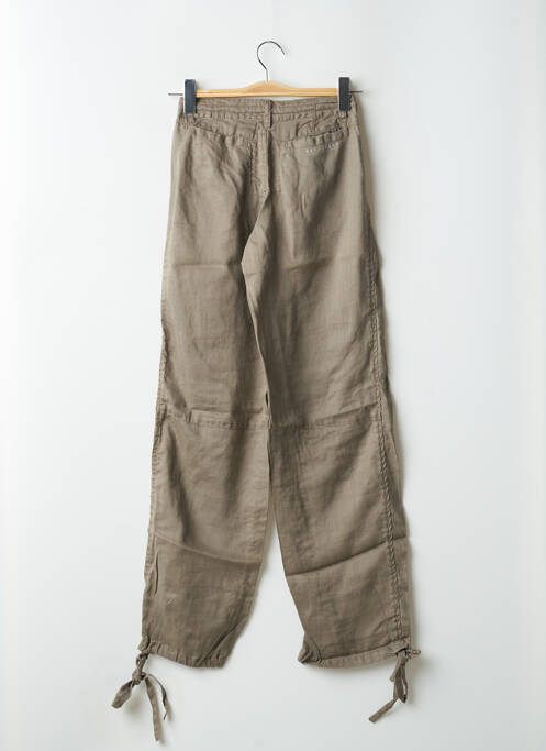 Pantalon droit marron RWD pour femme