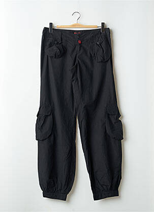 Pantalon cargo poches taille basse noir BE YOU K femme