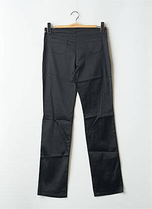 Pantalon droit taille normale taille normale noir DDP femme
